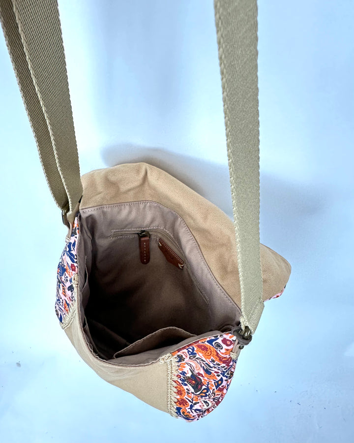 Pink Paisley Crossbody Bag