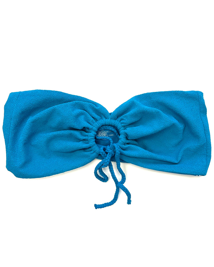 Dark Teal Bandeau Bikini Top - Extra Extra Large