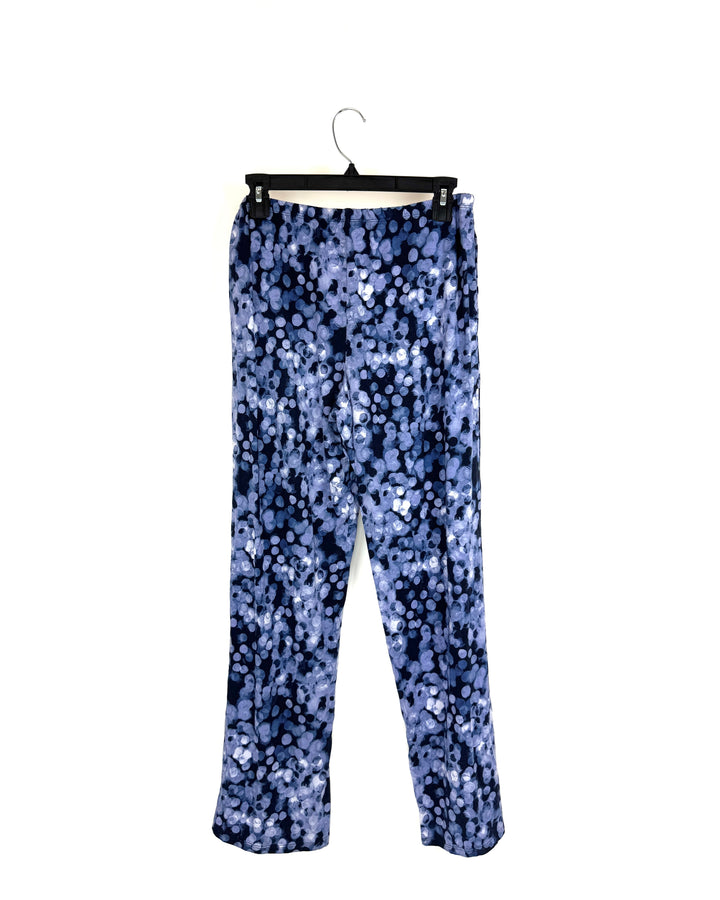 Blue Dot Pajama Set - Petite Small and 1X