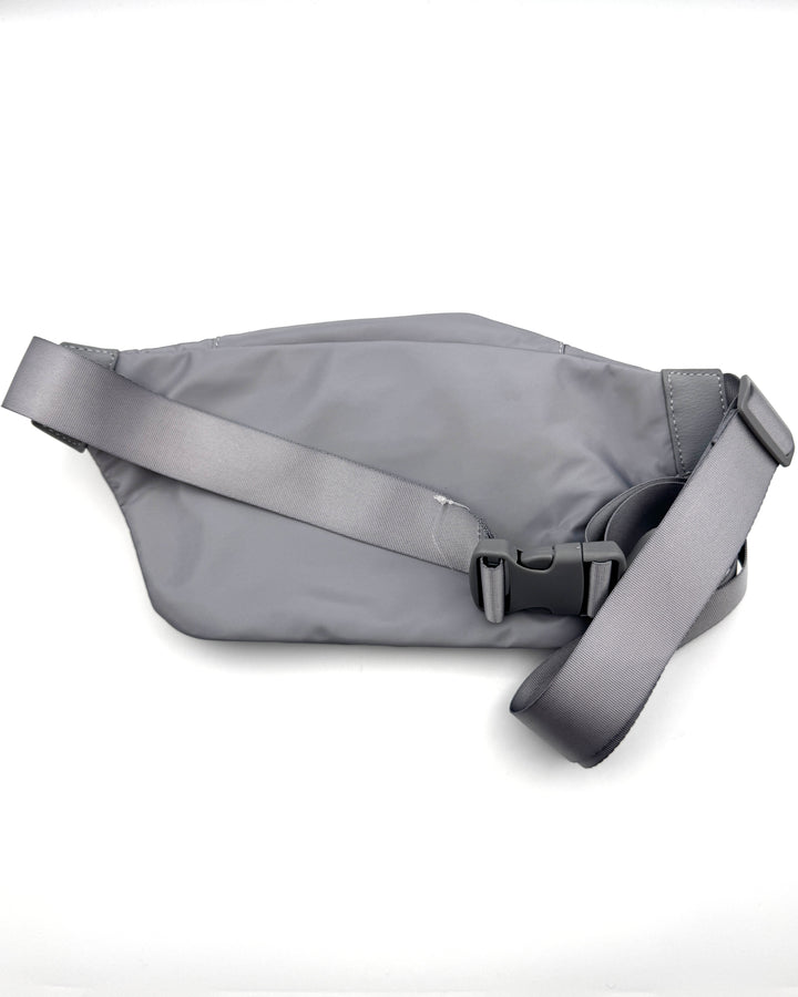 Steel Grey Crossbody Bag