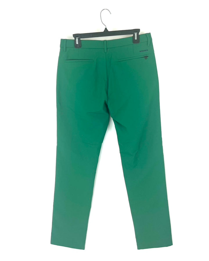 MENS Bright Green Pants - Size 32/32