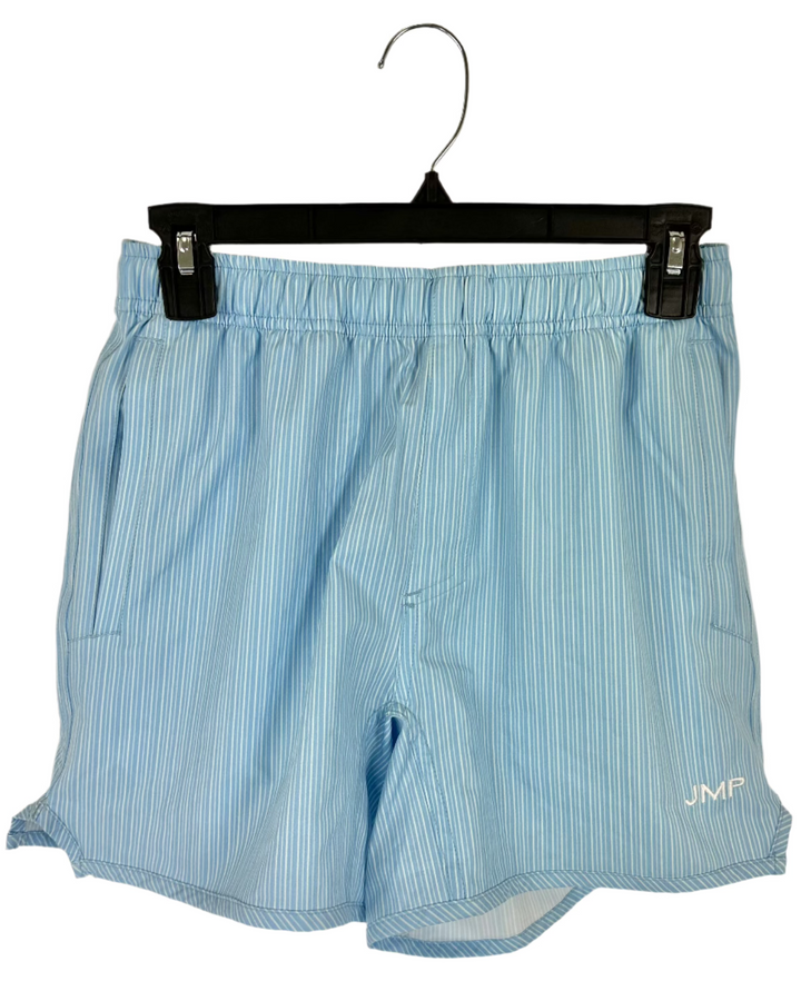 Light Blue Swim Board Shorts - Extra Small