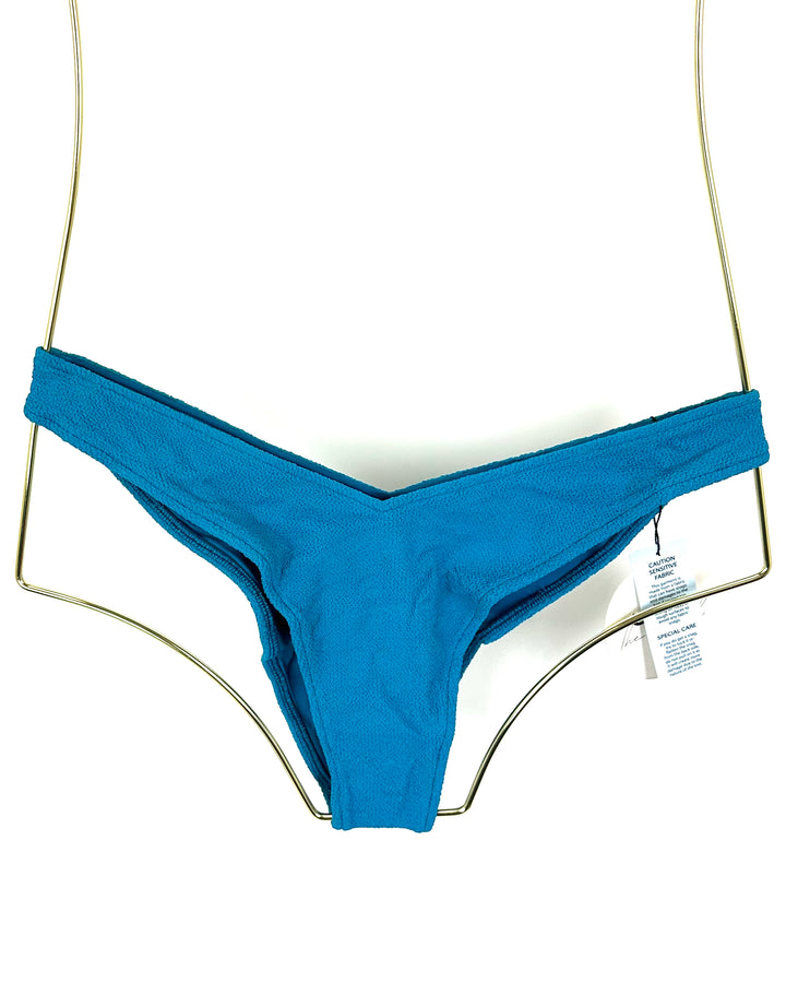 Dark Teal High Cut Bikini Bottom - M and XXL