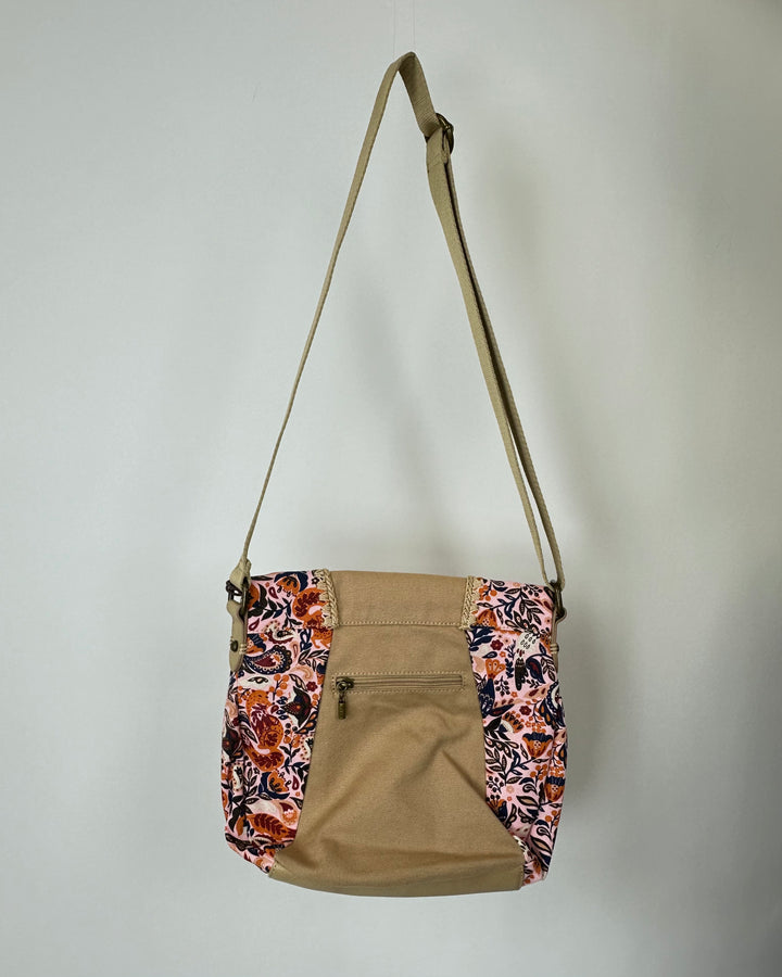 Pink Paisley Crossbody Bag