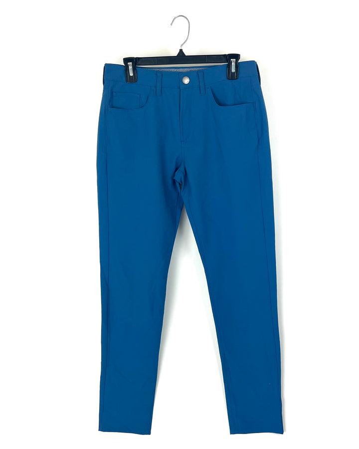 Mens Ocean Blue Golf Pants - 30/32, 32/32 - Various Fits