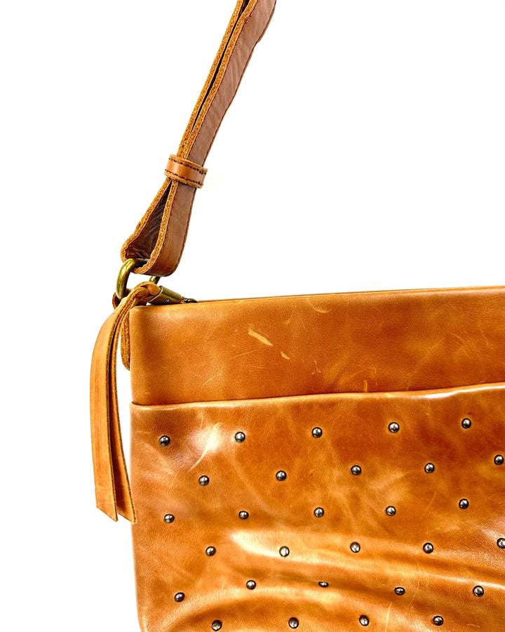 Brown Leather Shoulder Bag