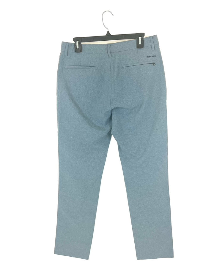 MENS Heathered Blue Golf Pants - 32X32 & 34X32