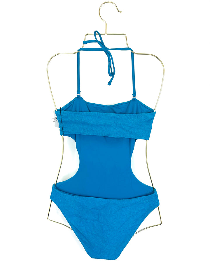 Dark Teal One Piece Swimsuit - M, L, XL, XXL