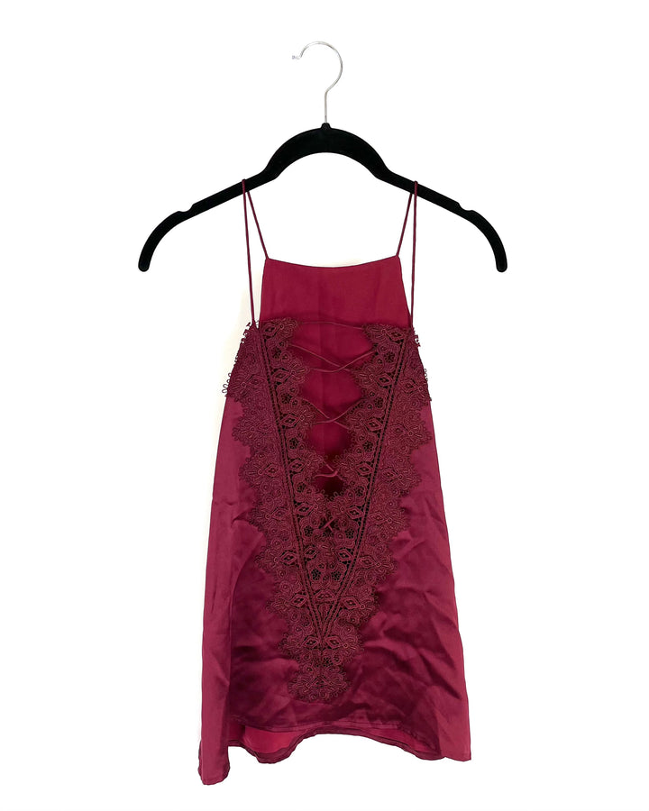 Wine Cross Top - Size 2-4