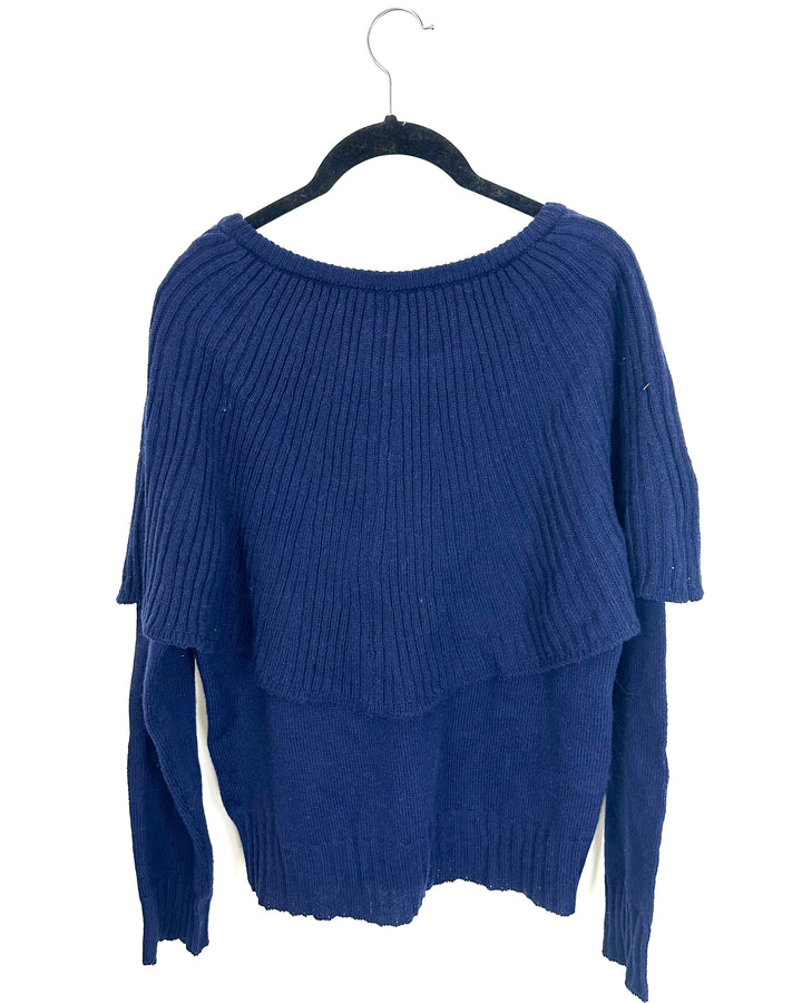 Navy Blue Sweater - Size 4/6