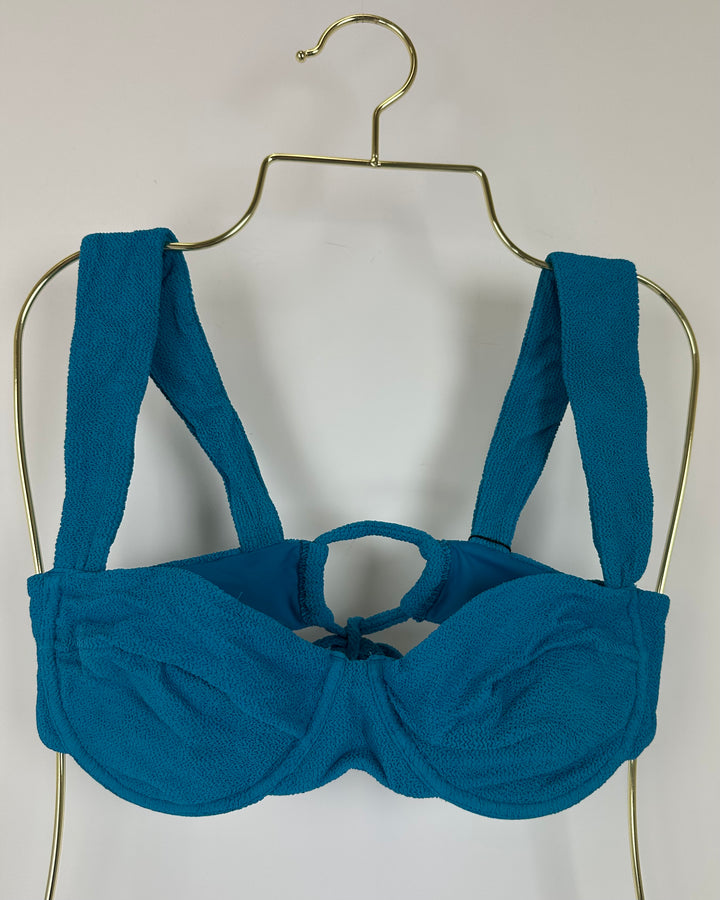 Dark Teal Underwire Bikini Top - S, XL, XXL