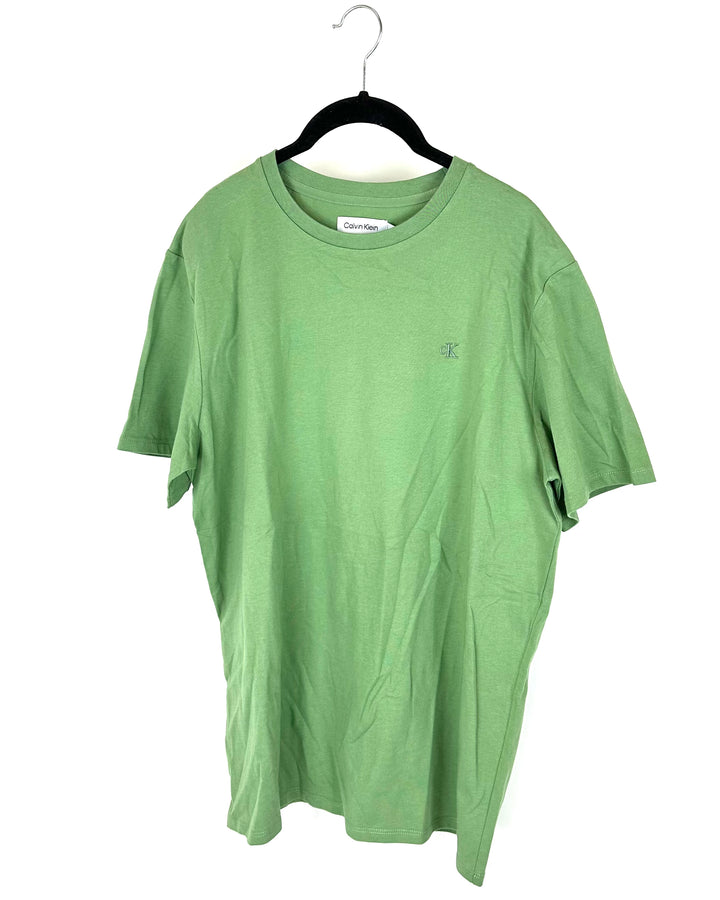 MENS Light Green T-Shirt - Medium