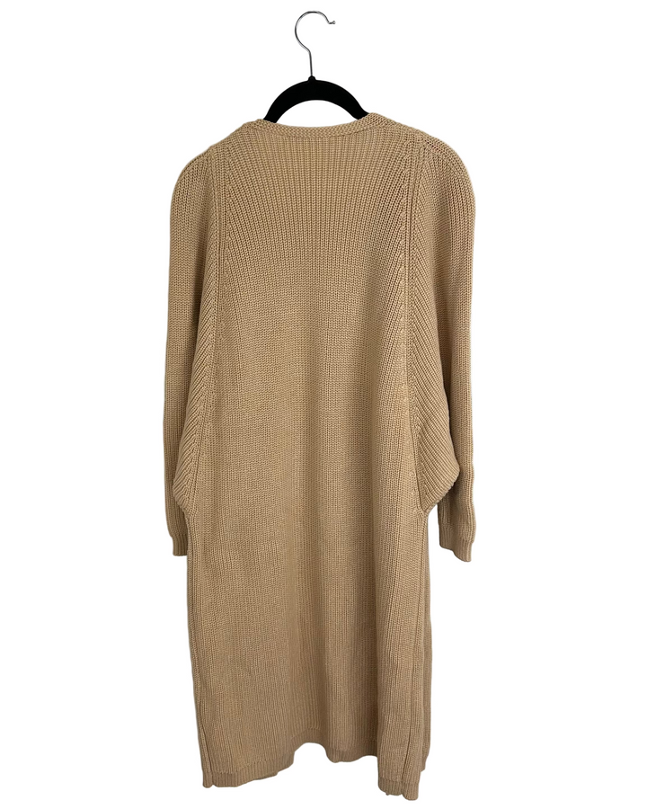 Sepia Raglan Cardigan - Size 6/8