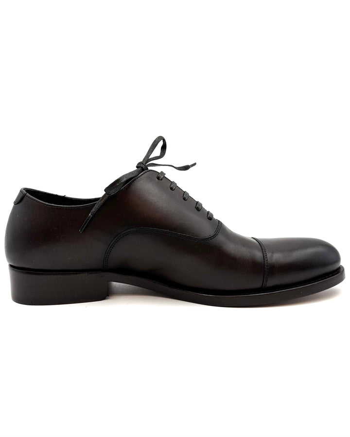 MENS Dark Chocolate Brown Lace Up Dress Shoes - Size 8
