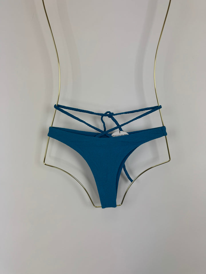 Dark Teal Thong Bikini Bottom - M, L, XL, XXL