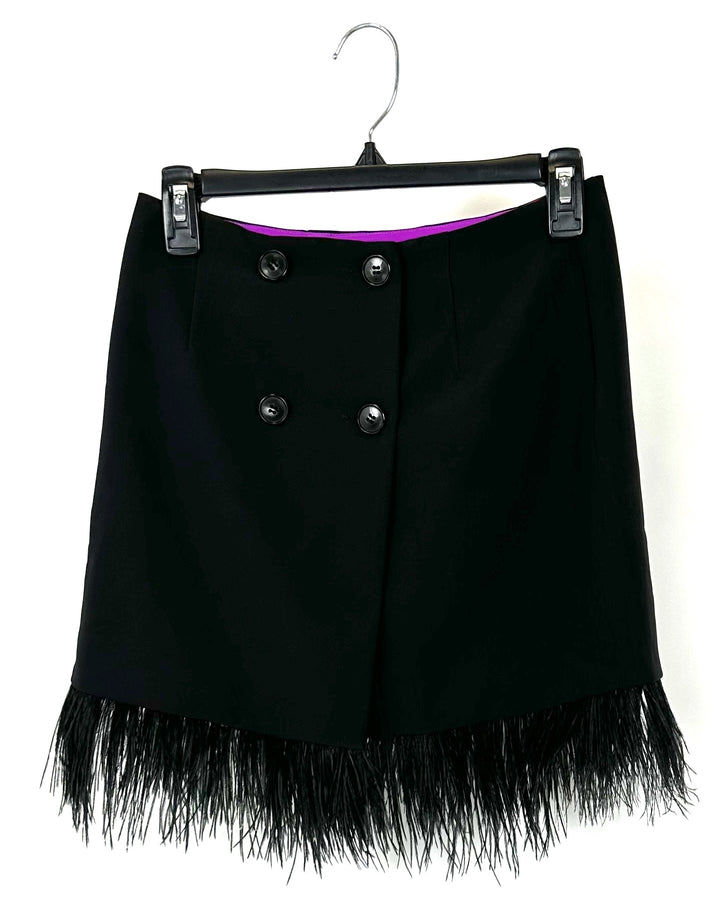 Black Mini Skirt - Size 2-4