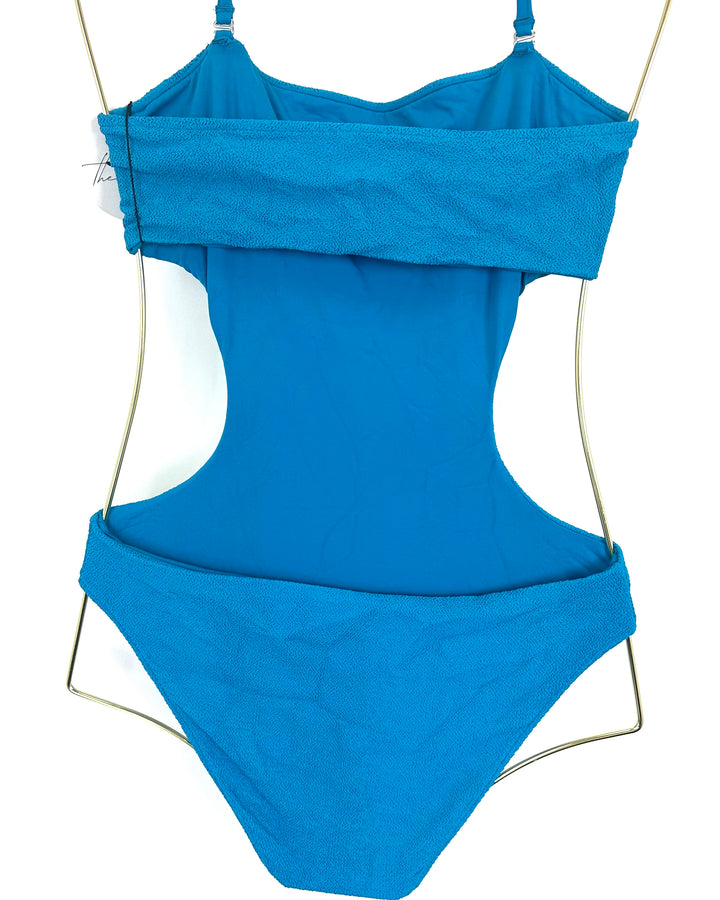 Dark Teal One Piece Swimsuit - M, L, XL, XXL