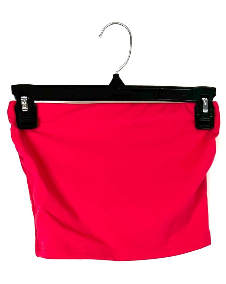 Pink Cropped Tube Top - Extra Small, Small and Large