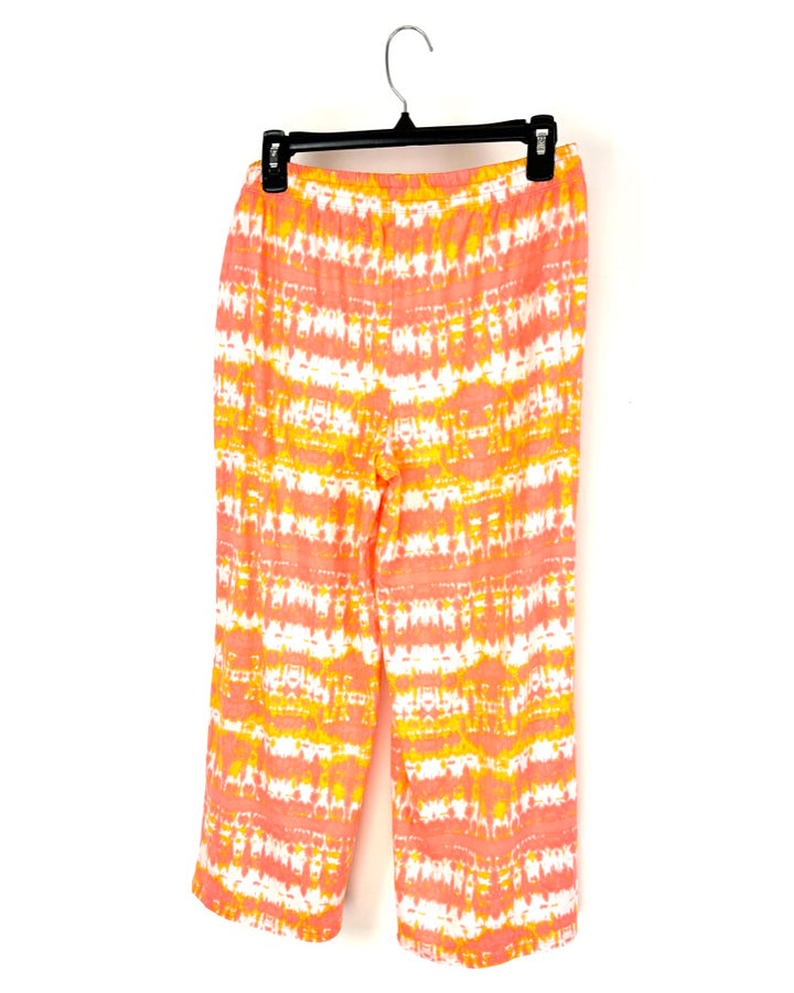 Orange Tie Dye Pajama Set - Size 6/8