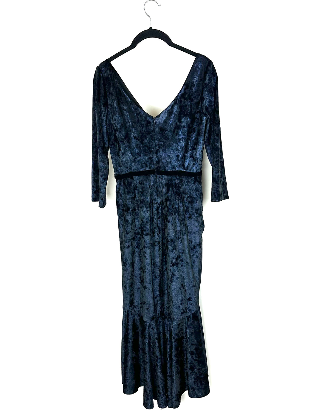 Navy Blue Midi Dress - Size 0