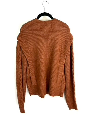 Copper Convertible Sweater - Size 6/8
