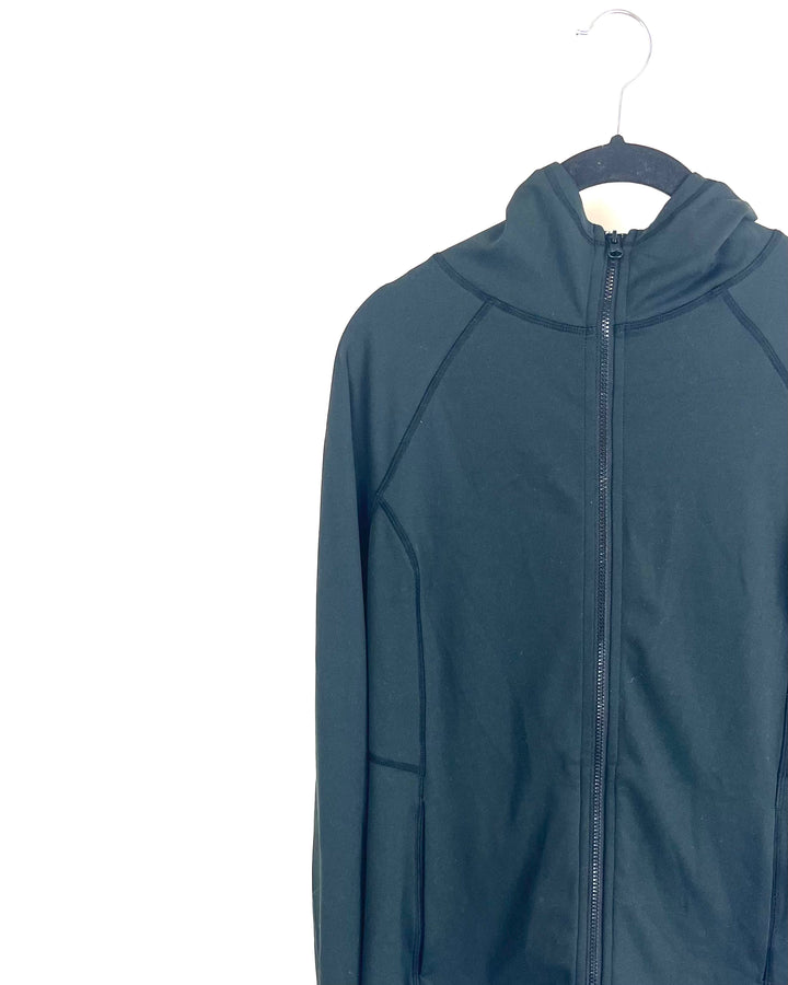 Black Define Hooded Jacket - Small