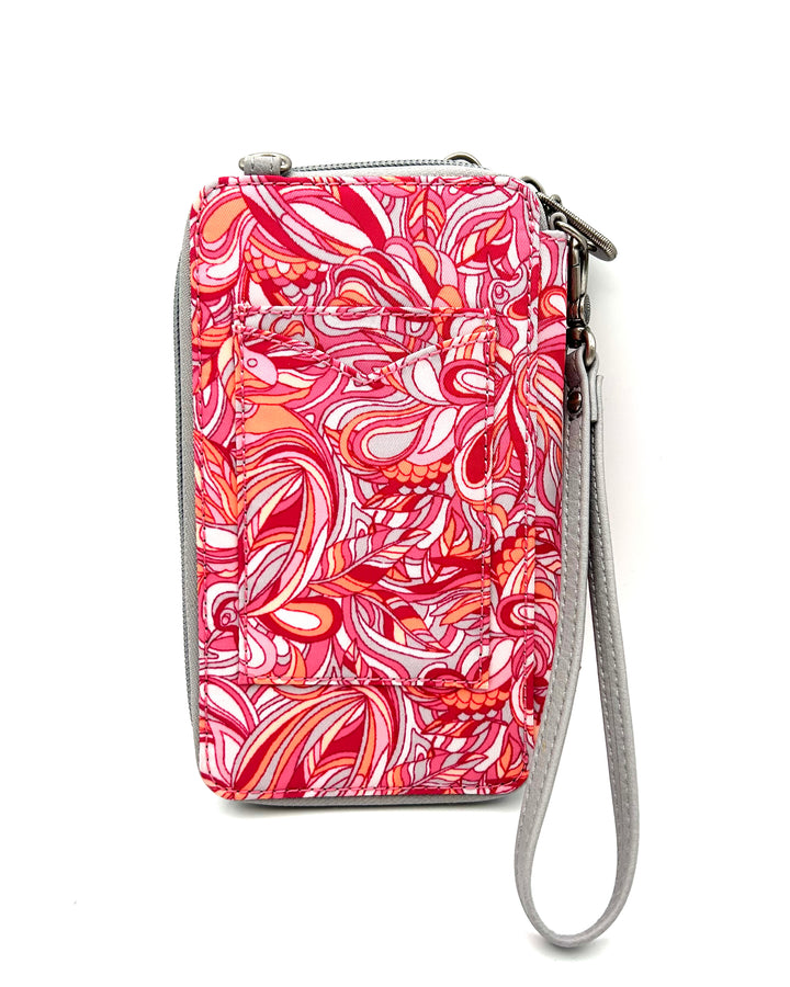 Multi-Pattern Crossbody Wallet / Wristlet