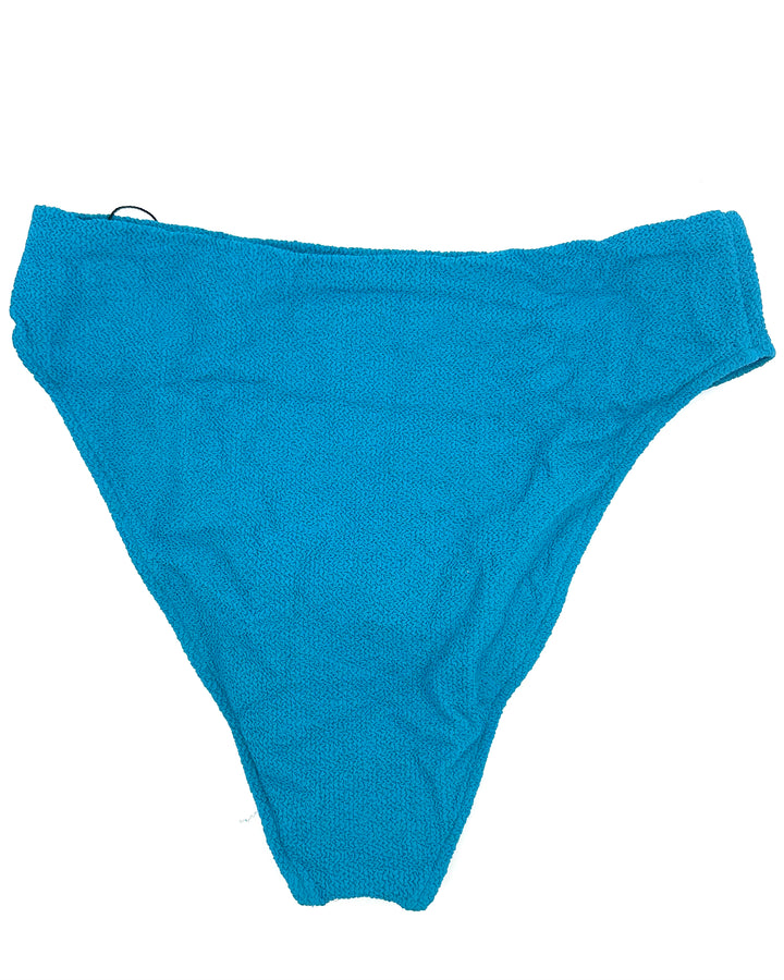 Dark Teal High Waisted Bikini Bottom - Extra Small