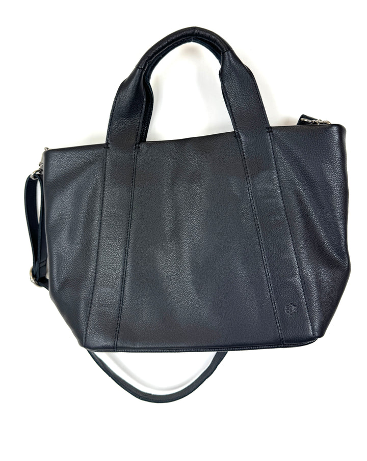 Black Leather Crossbody Bag