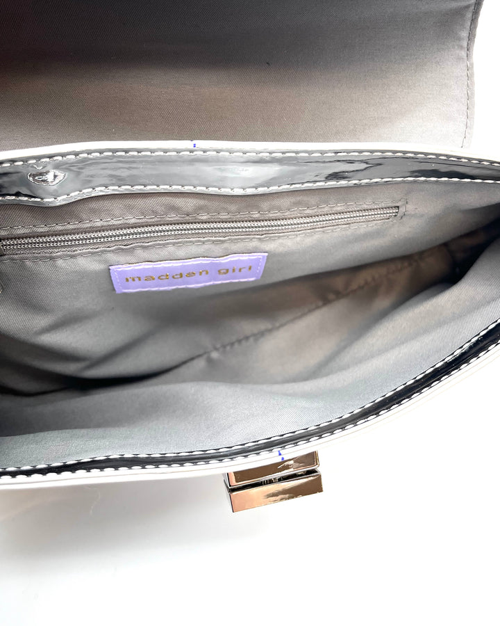 Silver Reflective Shoulder Bag