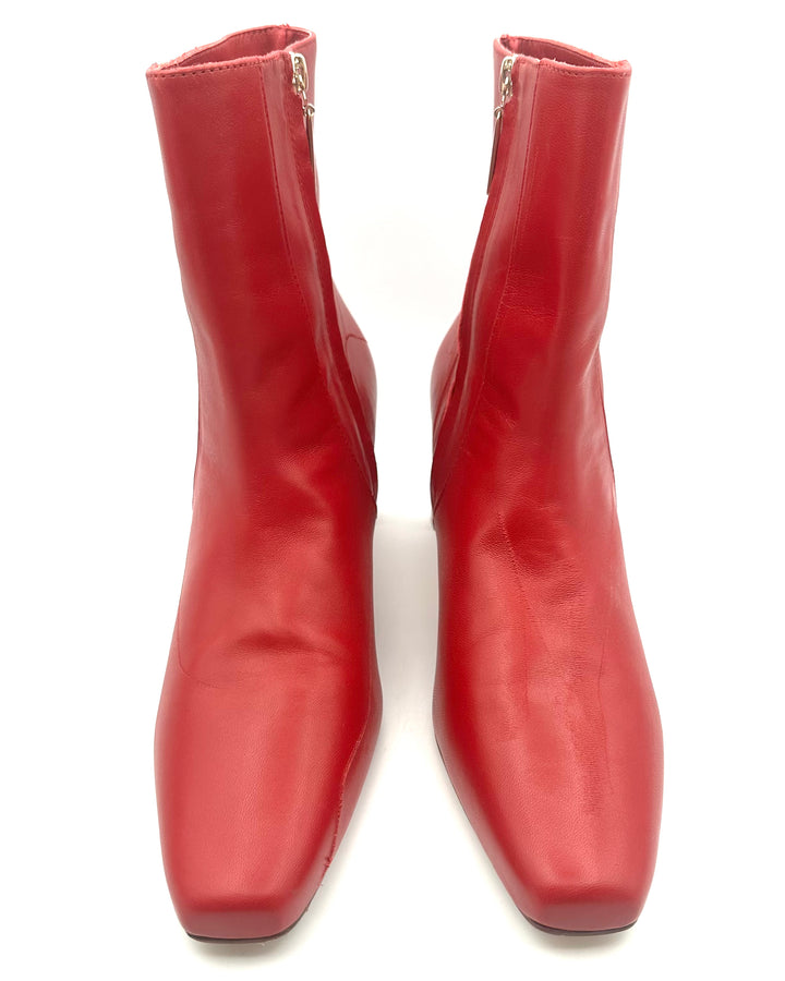 Bright Red Booties - Size 9.5 and 11