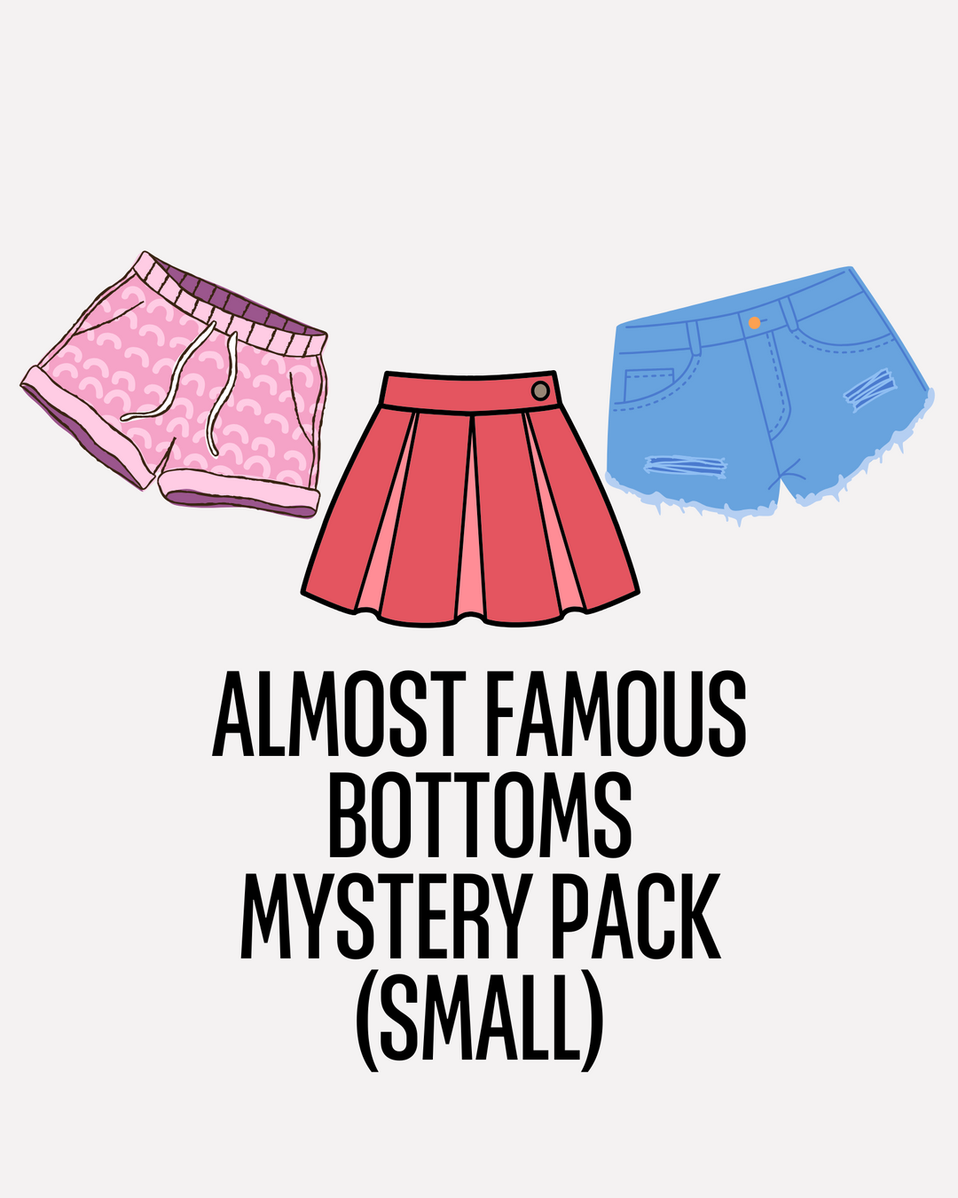 Almost Famous Bottoms Mystery Pack - Small (Teen/Womens)