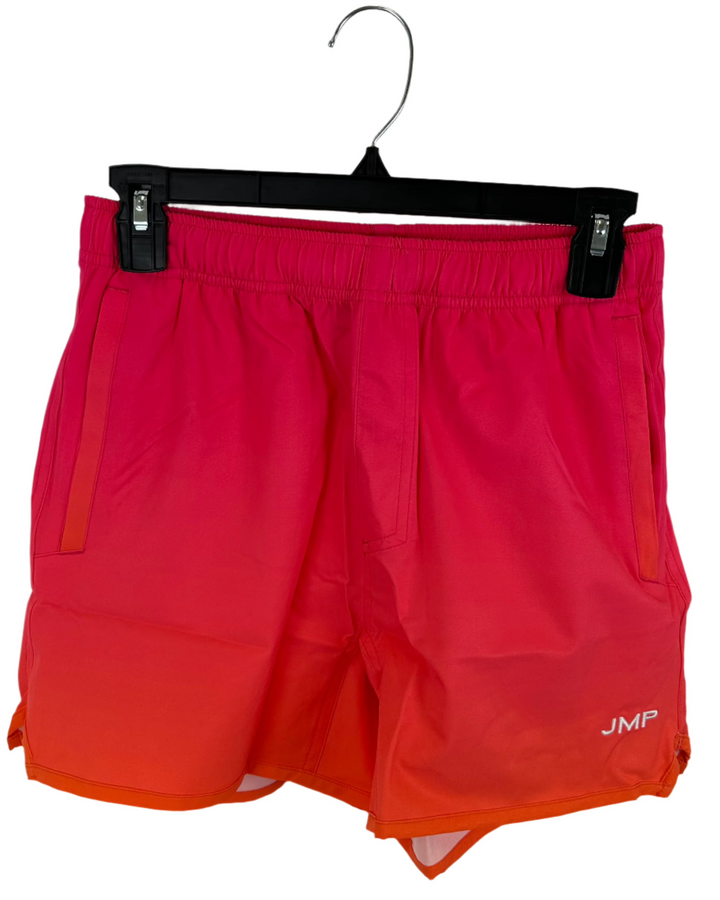 Pink And Orange Swim Board Shorts - Extra Small and Small