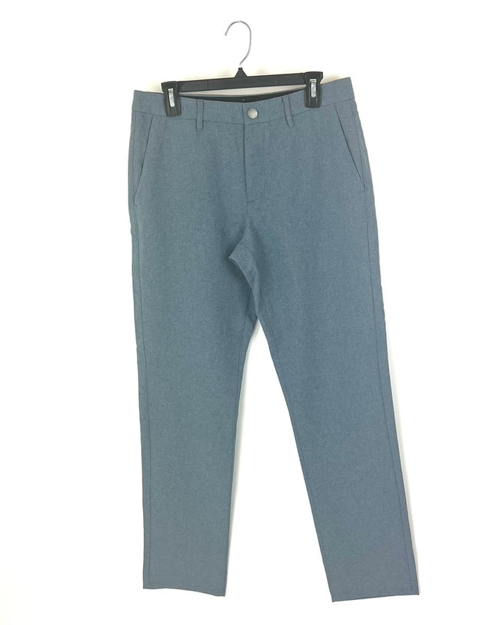 MENS Heathered Blue Golf Pants - 32X32 & 34X32