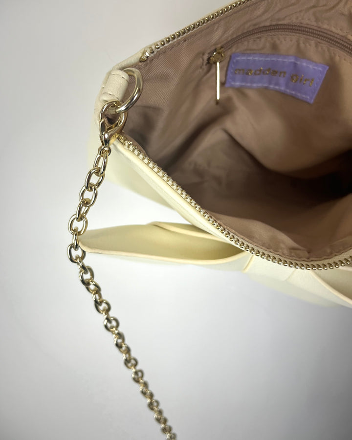 White Bow Crossbody Bag