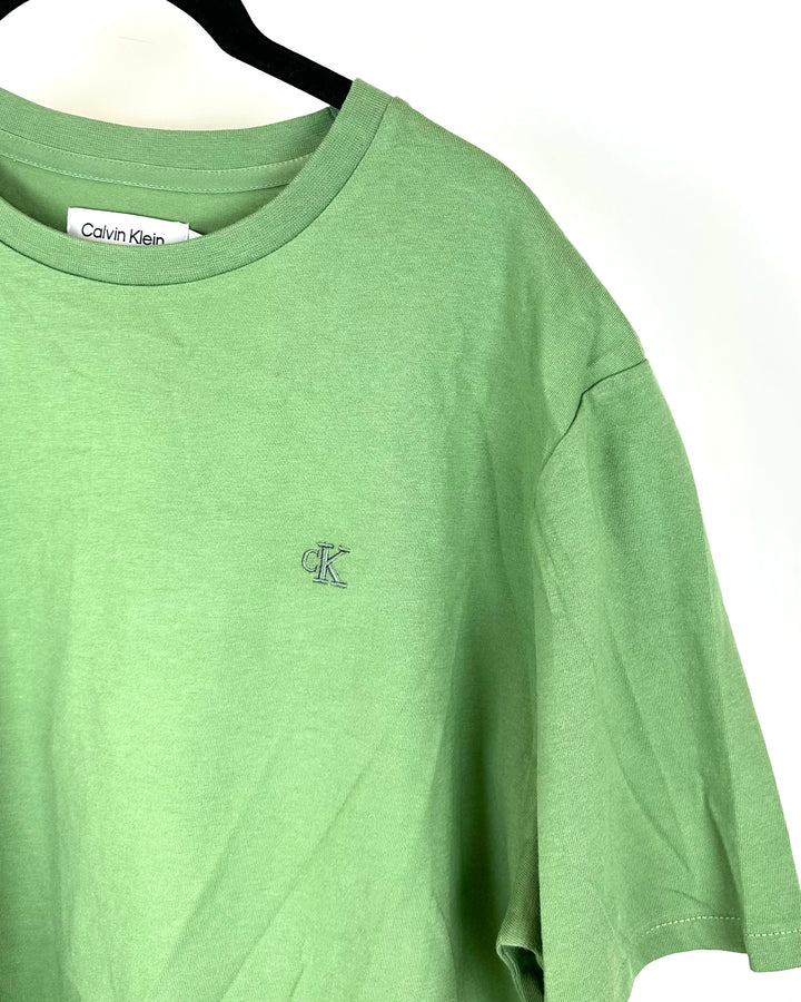 MENS Light Green T-Shirt - Medium