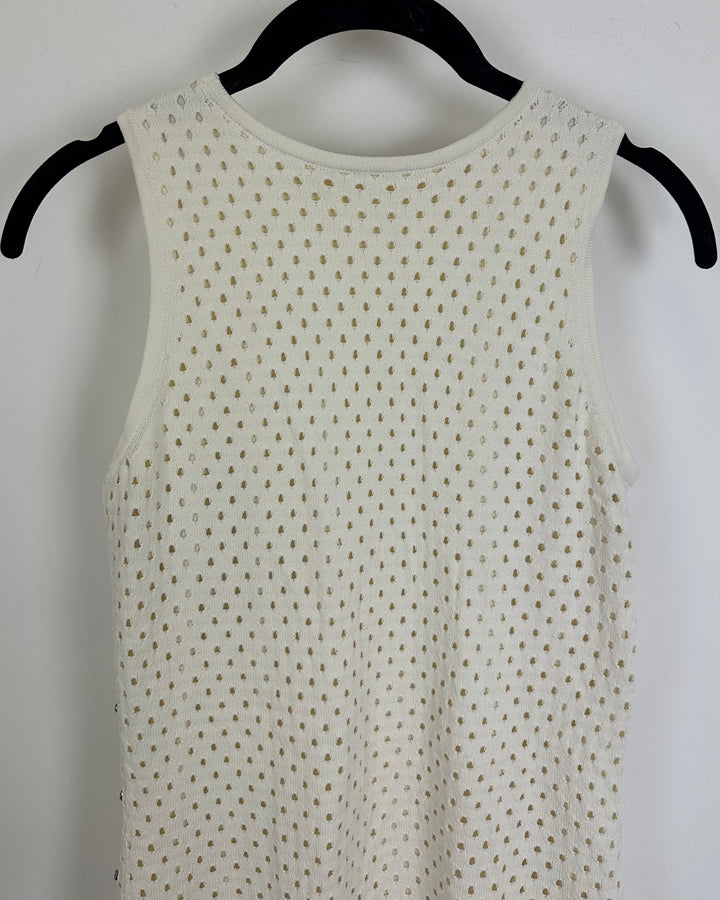 White Rhinestone Dress - Size 4/6