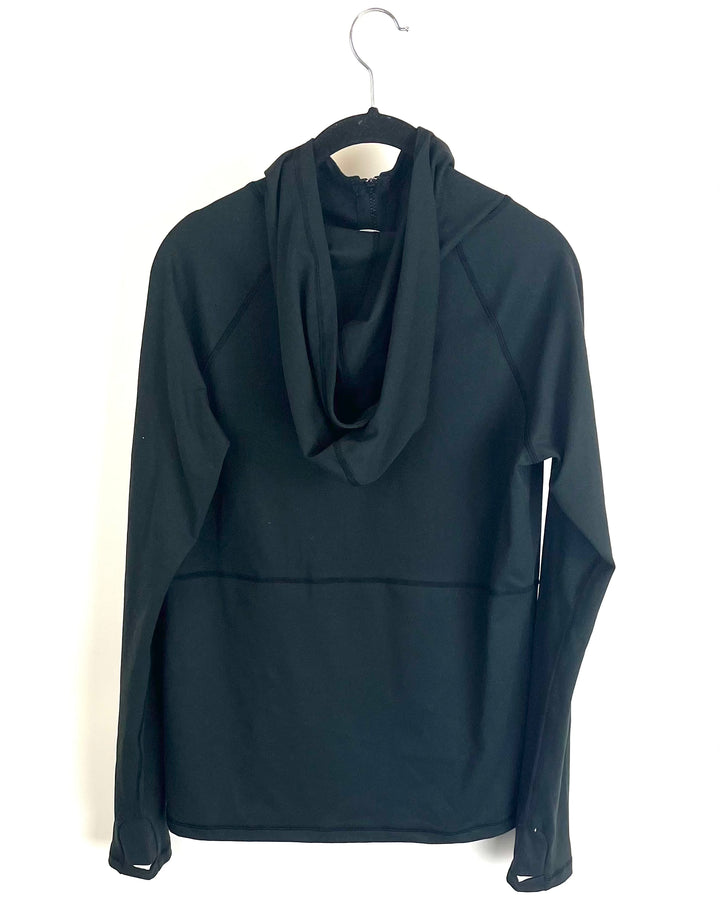 Black Define Hooded Jacket - Small