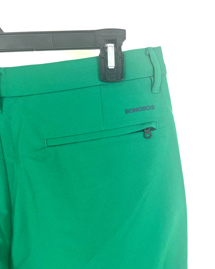 MENS Bright Green Pants - Size 32/32