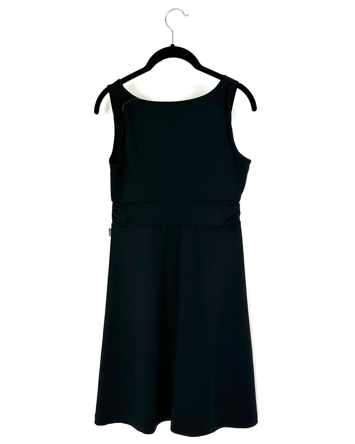 Black Sleeveless Dress - Small