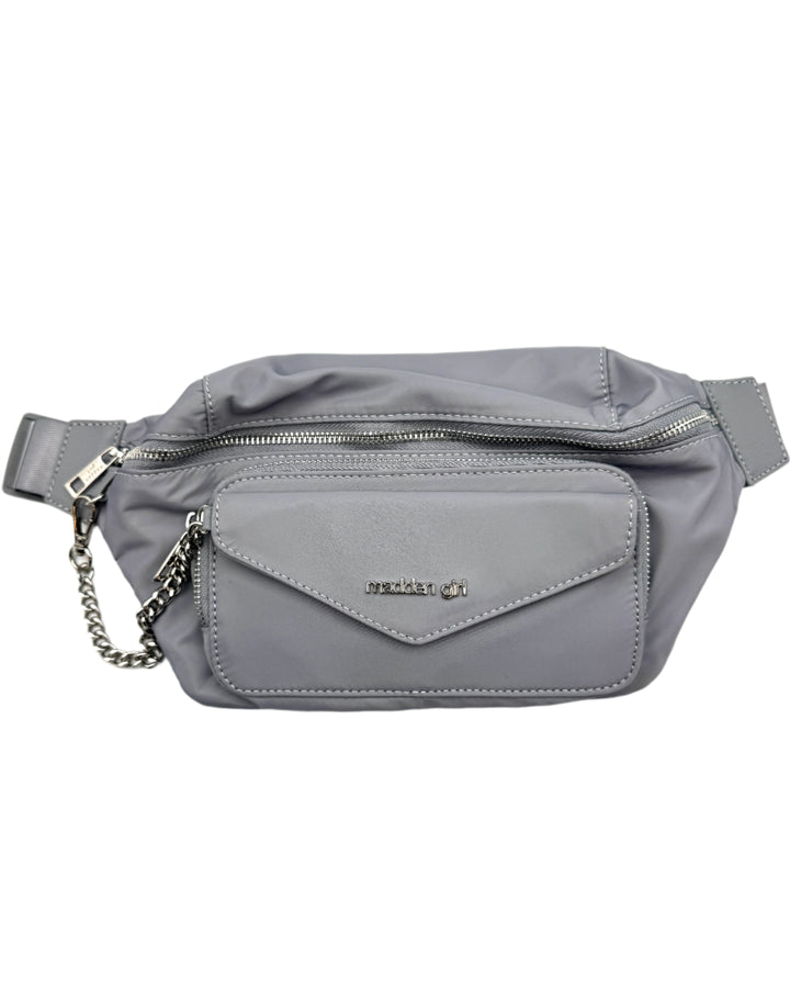 Steel Grey Crossbody Bag