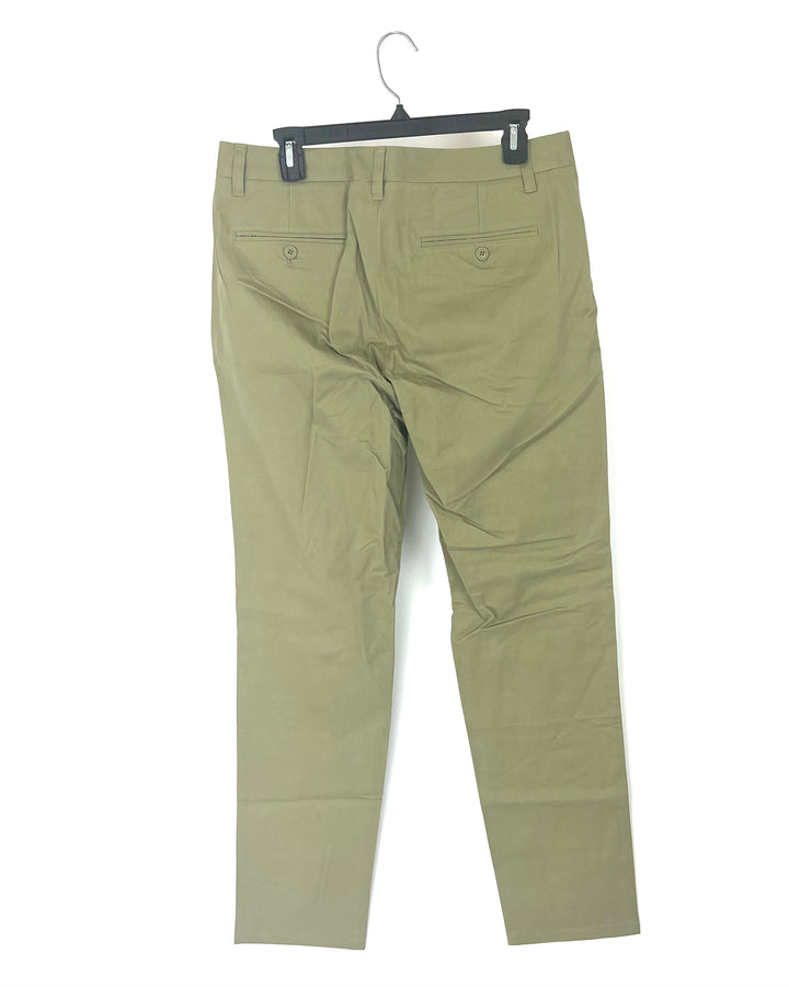 MENS Moss Green Pants - Size 32/32 - Various Fits