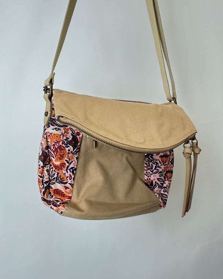 Pink Paisley Crossbody Bag