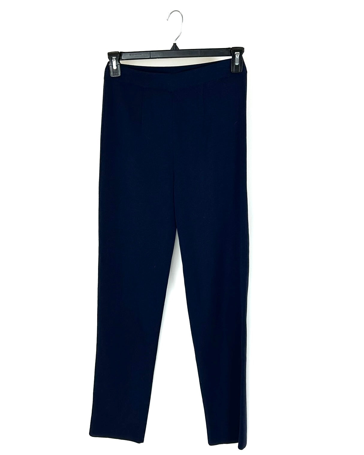 Navy Blue Straight Leg Pants