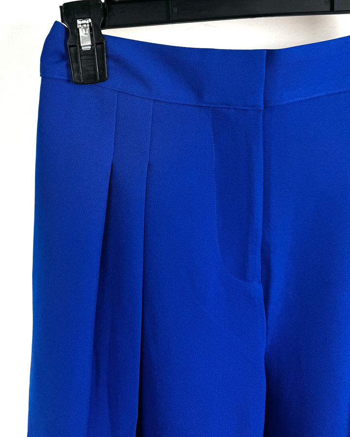 Cobalt Blue Capri Trousers- Size 2