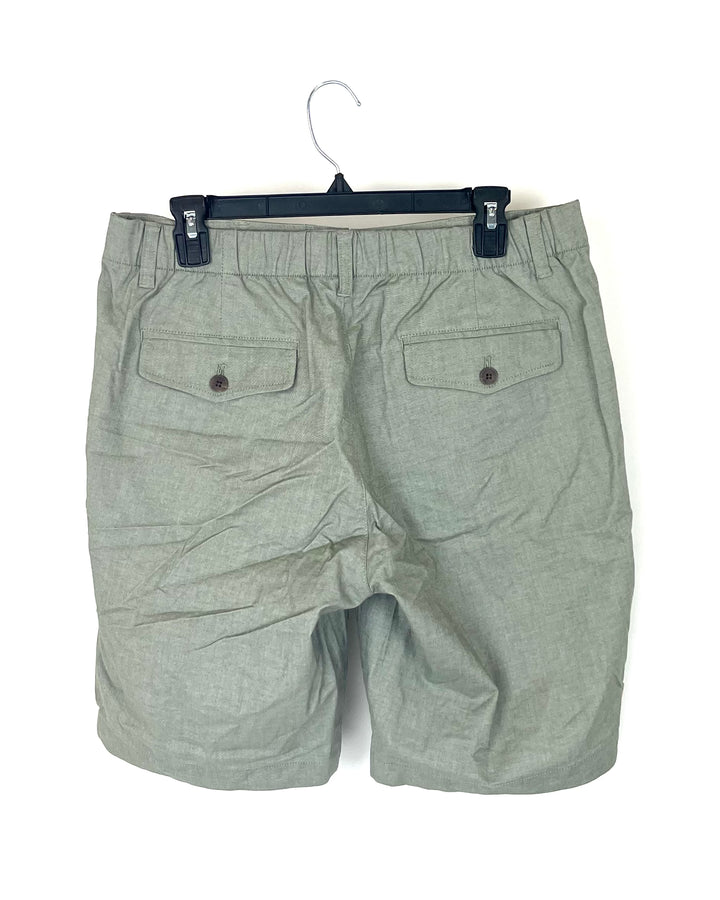 MENS Light Sage Shorts - Medium, 7" and 9" Inseam
