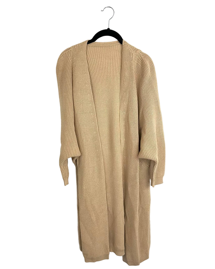 Sepia Raglan Cardigan - Size 6/8