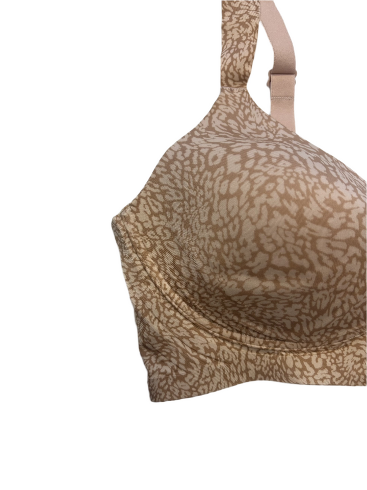 Dark Nude Animal Print Bra- Small