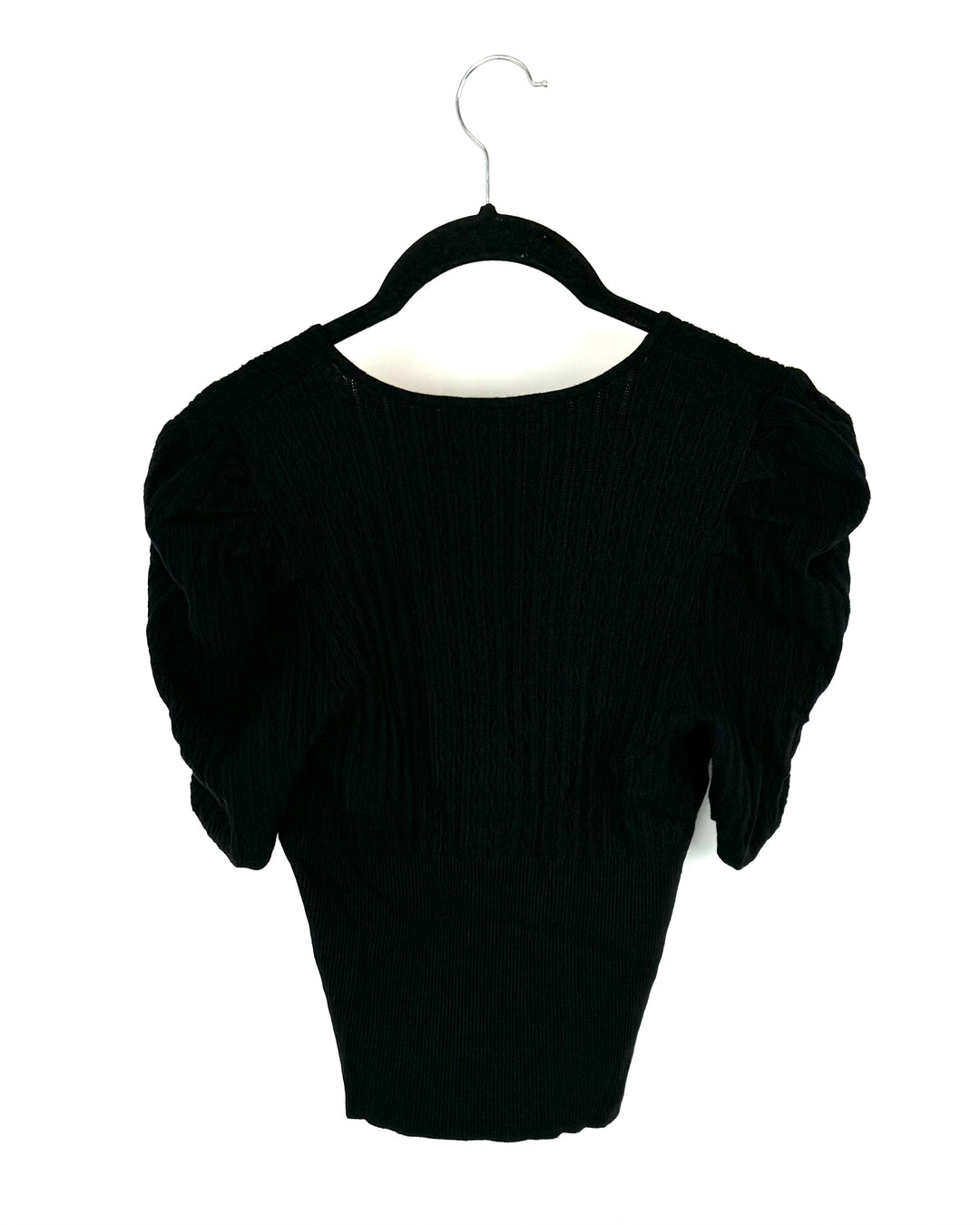 Black Fitted Sweater - Size 4/6