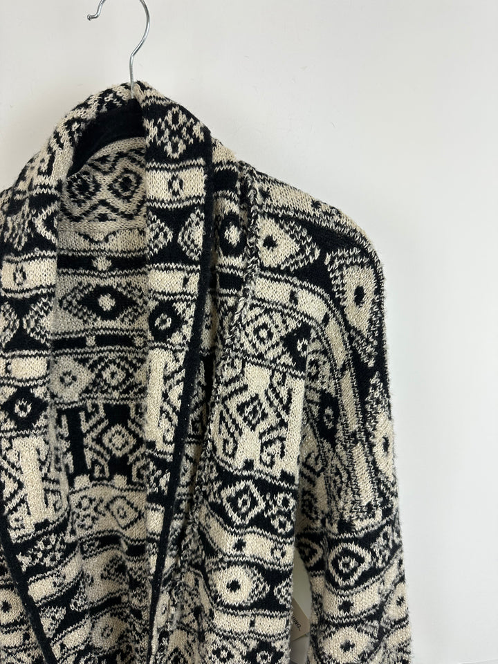 Abstract Pattern Cardigan - Size 6/8